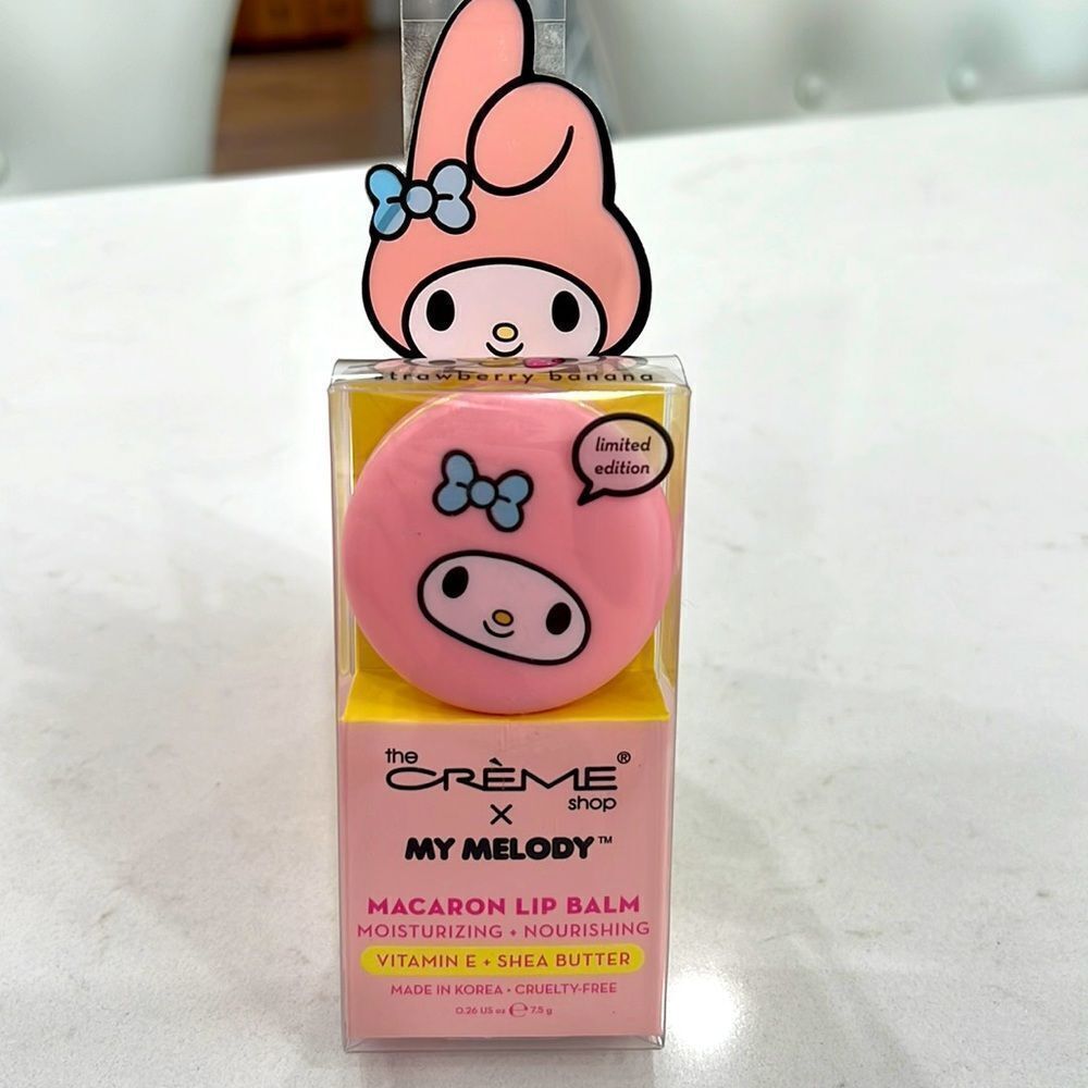 LIMITED EDITION MY MELODY TIK TOK CRAZE Creme Shop Macaron Lip Balm